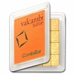 20x 1 gram Gold CombiBar™ - Valcambi (In Assay) 999,9 Gold