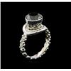 Image 3 : 14KT White Gold 3.49 ctw Black Diamond Ring