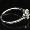 Image 8 : 0.63 ctw Diamond Wedding Ring - 14KT White Gold