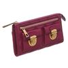 Image 2 : Marc by Marc Jacobs Purple Quilted Leather Long Zipper Wallet