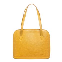 Louis Vuitton Yellow Epi Leather Lussac Shoulder Bag