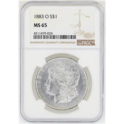 1883-O NGC MS 65 Morgan Silver Dollar