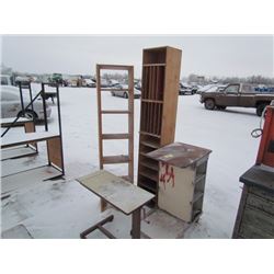 4 Misc Carts   2 Shelves