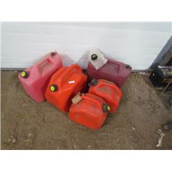 5 Gas Cans