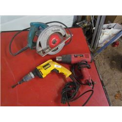 Drill +Saw+Heat Gun
