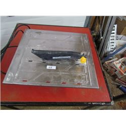 Tile Saw Mastercraft