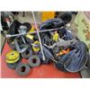 Image 1 : 2 Tool Bags- Tie Wire,Cut off Blades,Prybar,Tire Wrench