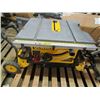 Image 1 : Table Saw Dewalt C/w Portable Stand