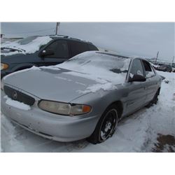 2001 Buick Century Grey SALVAGE