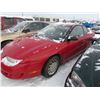 Image 1 : 1999 Saturn SLI  Red SALVAGE
