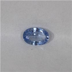 0.628ct Natural ceylon blue Sapphire oval cut