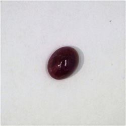 2.74ct Ruby cabochon oval cut