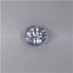 0.76ct Natural ceylon blue Sapphire oval cut