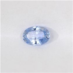 0.74ct Natural ceylon blue Sapphire oval cut