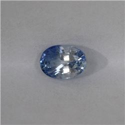 0.7ct Natural ceylon blue Sapphire oval cut