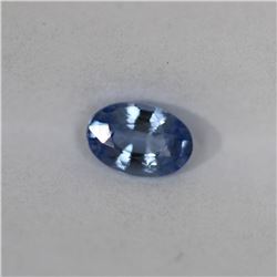 0.62ct Natural ceylon blue Sapphire oval cut