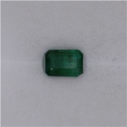 0.7ct Emerald emerald cut