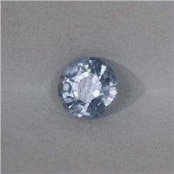 0.63ct Natural ceylon blue Sapphire round cut