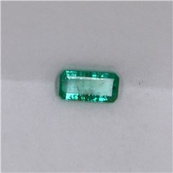 0.56ct Emerald emerald cut