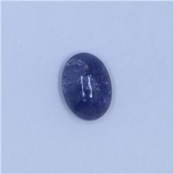 13.75ct Tanzanite cab oval cut