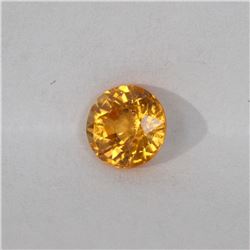1.04ct Natural spessartite round cut