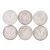 Image 2 : Lot of (6) 1921 $1 Morgan Silver Dollar Coins