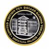 Image 1 : .999 Silver Imperial Palace Hotel & Casino Nevada $10 Gaming Token Limited Editi