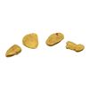 Image 2 : Lot of (4) Gold Nuggets 6.27 grams Total Weight