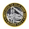 Image 2 : .999 Silver McCarran International Airport $10 Casino Limited Edition Gaming Tok
