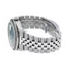 Image 5 : Rolex Mens Stainless Steel Blue Vignette Diamond & Ruby Datejust Wristwatch