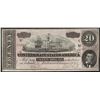 Image 1 : 1864 $20 Confederate States of America Note