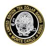 Image 1 : .999 Silver Monte Carlo Resort & Casino Las Vegas, NV $10 Limited Edition Gaming