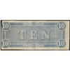 Image 2 : 1864 $10 Confederate States of America Note