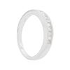 Image 3 : 18KT White Gold 0.40 ctw Diamond Band Ring