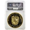 Image 2 : 1979FM Panama 500 Balboas Golden Jaguar Coin NGC PF70 Ultra Cameo