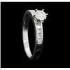 Image 4 : Platinum 0.97 ctw. Diamond Wedding Ring