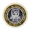 Image 2 : .999 Silver Imperial Palace Hotel & Casino Nevada $10 Gaming Token Limited Editi