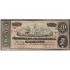 Image 1 : 1864 $20 Confederate States of America Note