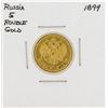 Image 1 : 1899 Russia 5 Roubles Gold Coin