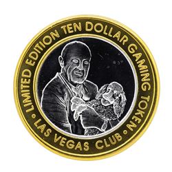 .999 Silver Las Vegas Club $10 Limited Edition Casino Gaming Token