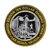 Image 2 : .999 Silver Las Vegas Club $10 Limited Edition Casino Gaming Token