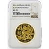 Image 1 : 2016 Australia $100 Year of the Monkey Gold Coin NGC MS70