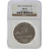 Image 1 : 2002-P $1 Salt Lake Olympics Silver Coin NGC MS70