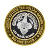 Image 2 : .999 Silver Circus Circus Hotel & Casino $10 Limited Edition Casino Gaming Token