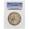 Image 1 : 1885 $1 Morgan Silver Dollar Coin PCGS MS63