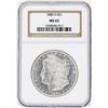 Image 1 : 1880-S $1 Morgan Silver Dollar Coin NGC MS65