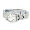 Image 5 : Rolex Ladies Stainless Steel Silver Index Smooth Bezel Oyster Band Datejust Wris