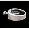 Image 3 : 14KT White Gold 0.67 ctw Diamond Ring