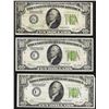 Image 1 : Lot of (3) 1928B $10 Federal Reserve Notes