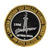 Image 2 : .999 Silver Stratosphere Las Vegas, NV $10 Casino Limited Edition Gaming Token